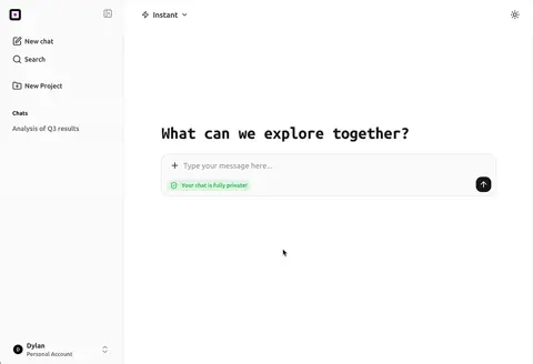 Chat to Design Interface